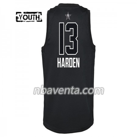 Camiseta Niños Houston Rockets James Harden 13 2018 All Star Jordan Brand Negro Swingman